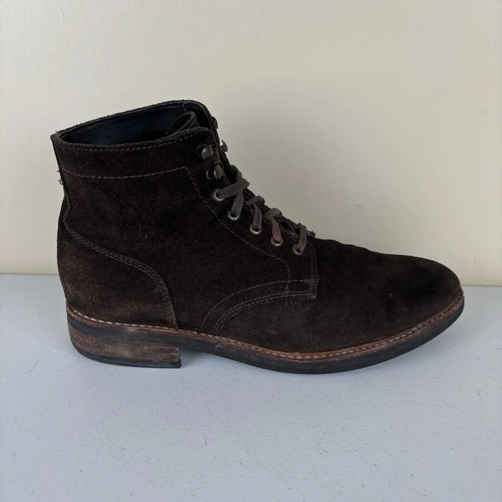 Thursday Boot Co President Mens‎ Size 10 Brown Suede Lace Up Casual